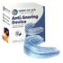 Spirit of Life adjustable anti-snoring mouthpiece with a 5-star rating and satisfaction guarantee.